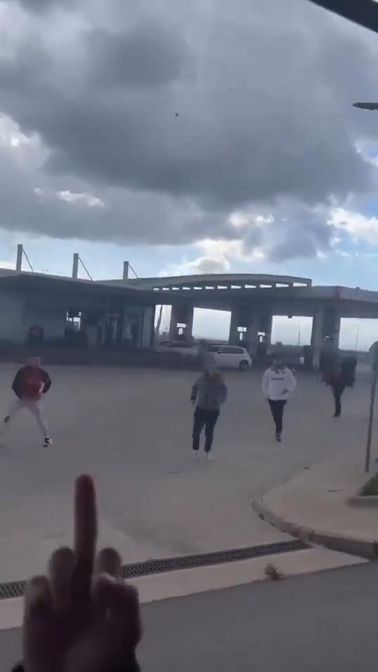 Kocaeli'ye gelen Bandırma taraftarına saldırı