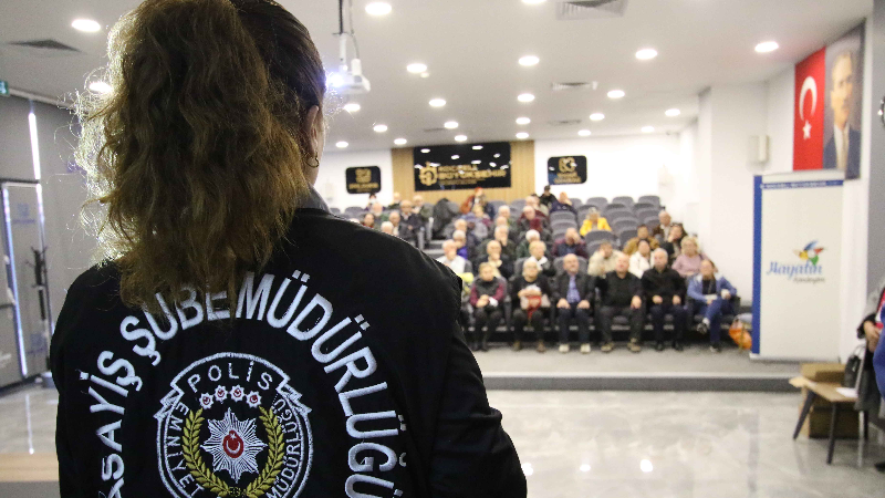 65 yaş üstü vatandaşlara güvenlik tedbirleri eğitimi
