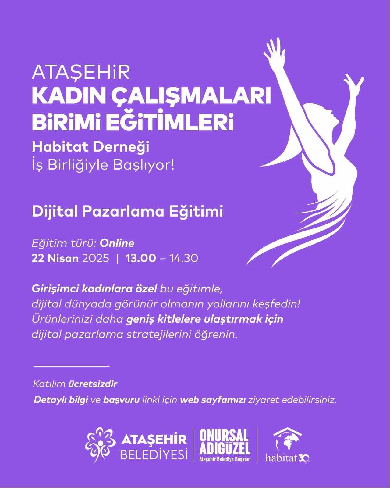 ‘Dijital Pazarlama Eğitimleri’ başlıyor
