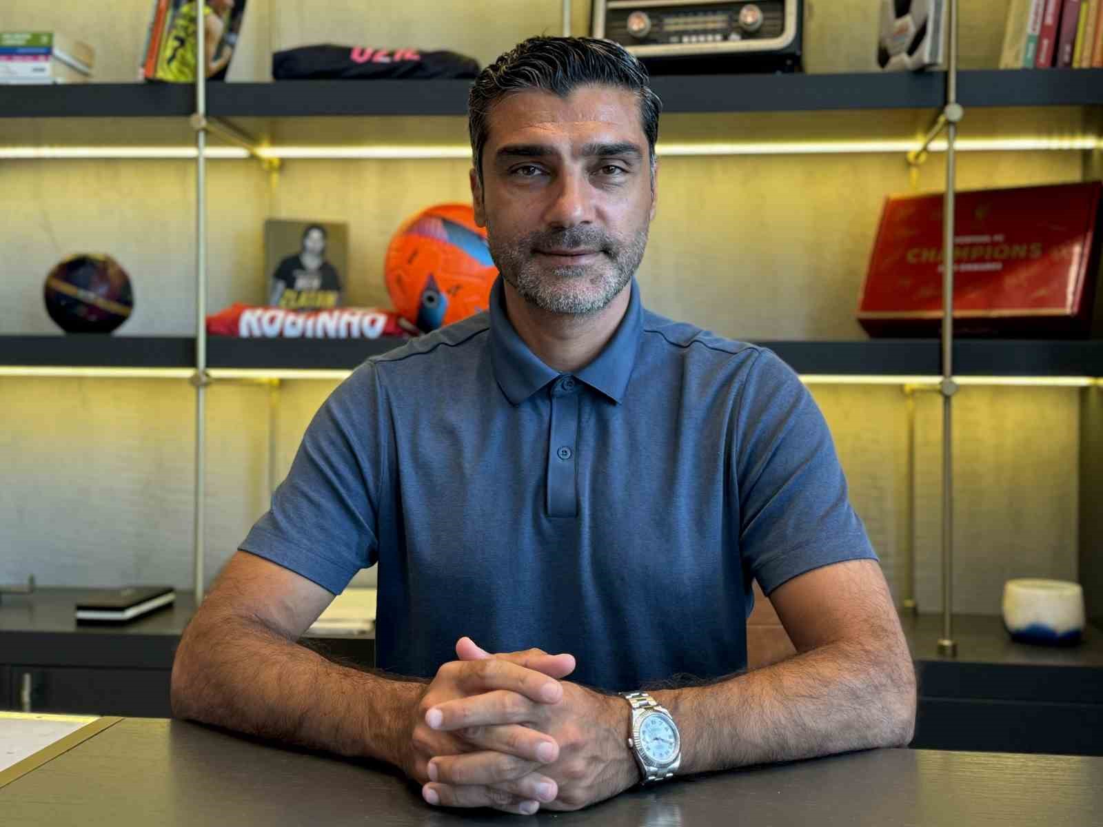 Mustafa Sarp: "Karakteri olan bir takım organize etmek en büyük hayalim"
