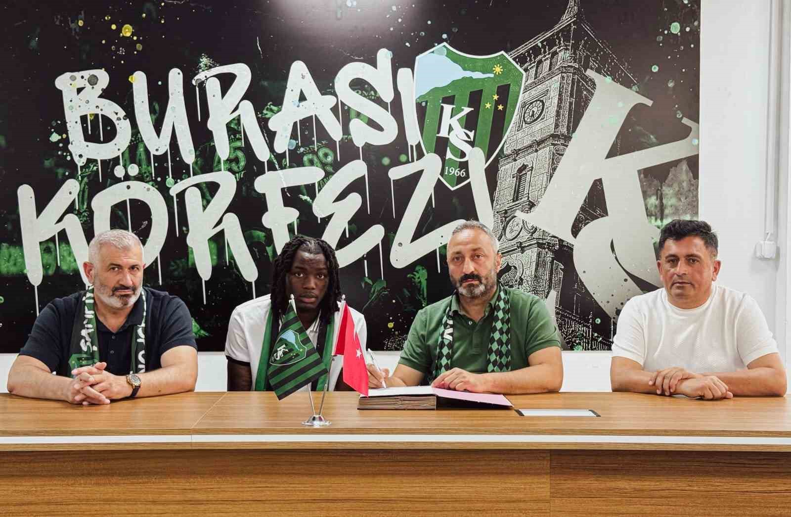 Joseph Nonge ile 3 yıllık sözleşme imzalandı