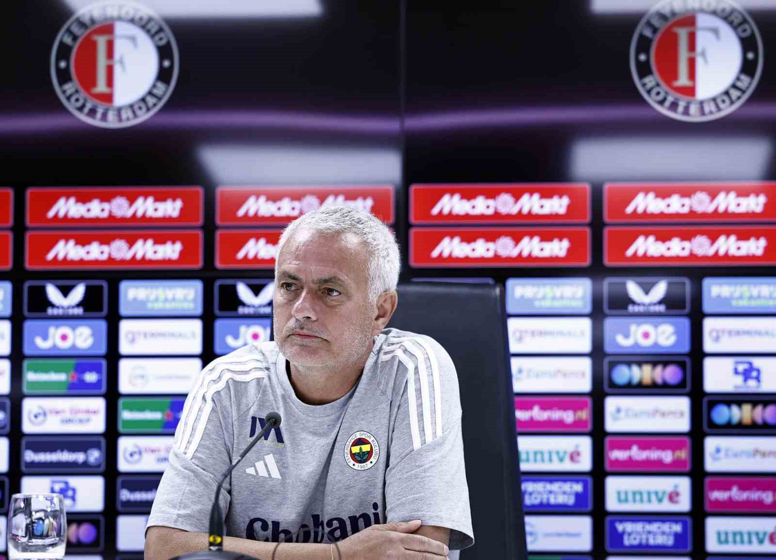 Jose Mourinho: "Bizim için güzel bir meydan okuma olacak"
