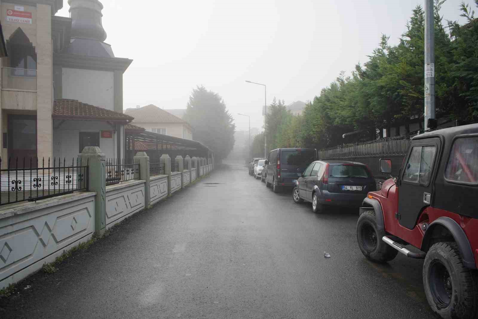 Sakarya’da sis görüş mesafesini 50 metreye düşürdü
