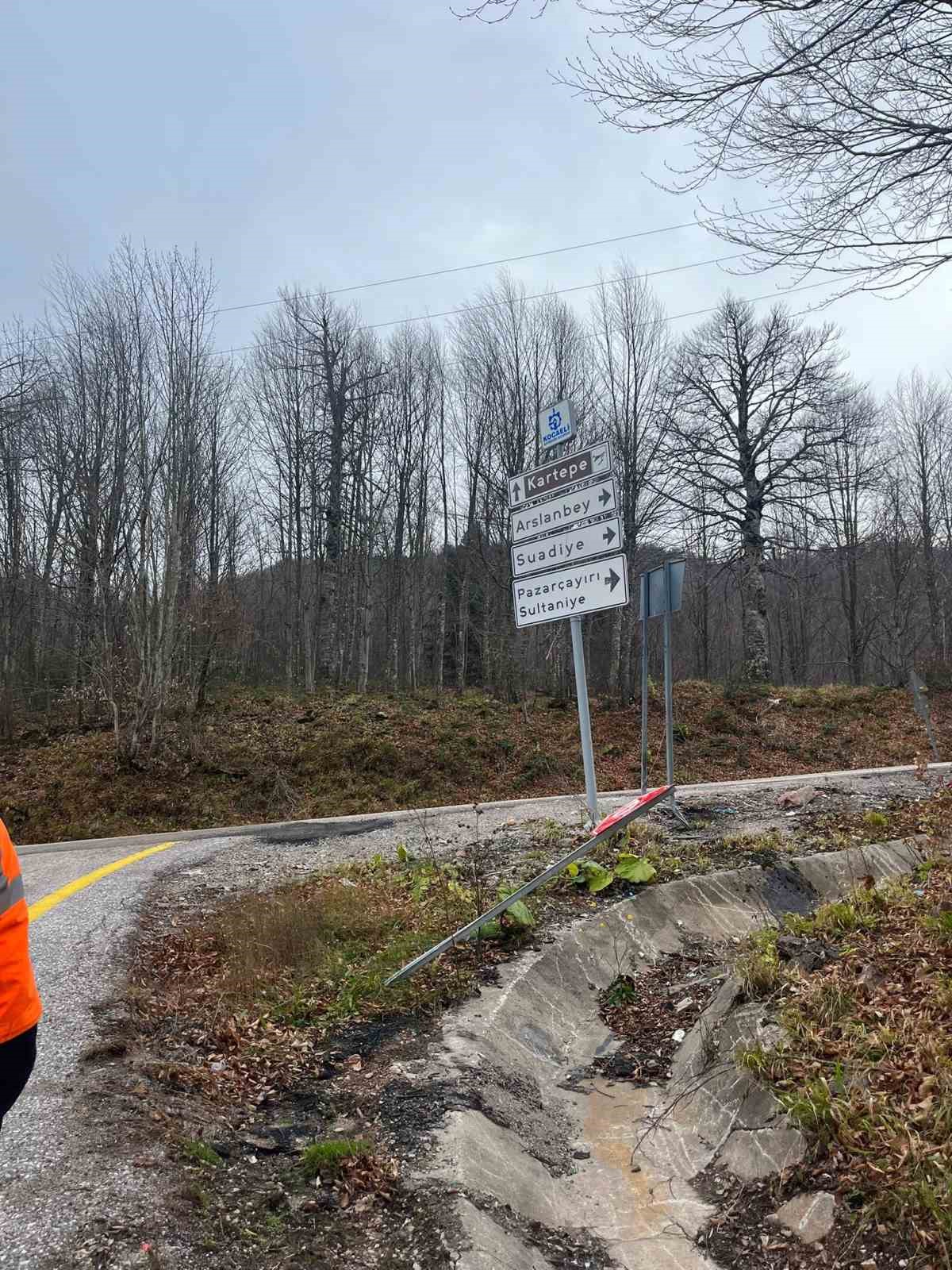 Kış turizm merkezi Kartepe’nin yolunda güvenlik önlemleri artırıldı