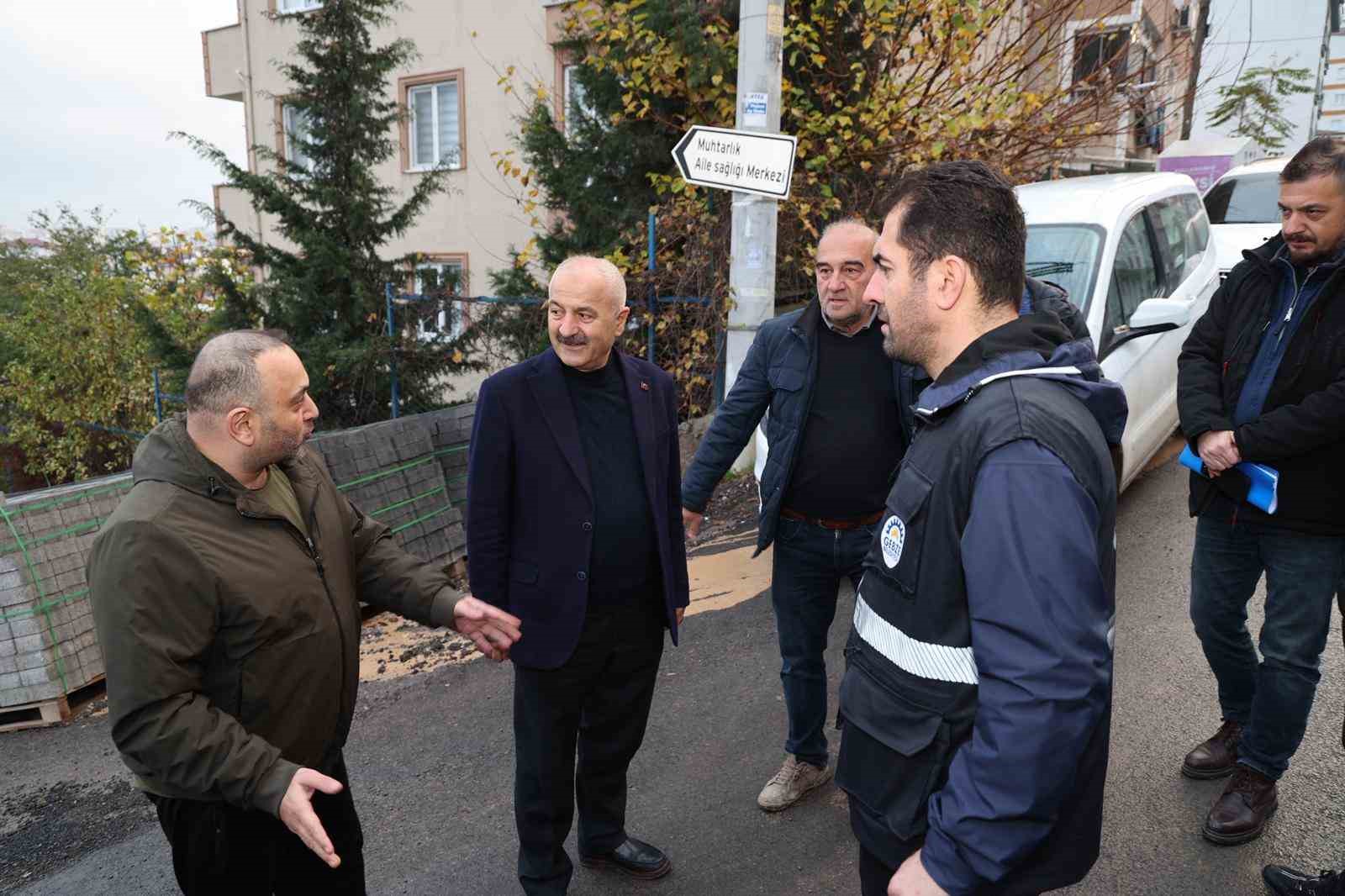 Gebze’de altyapı çalışması sonrası 21 bin tonluk asfalt