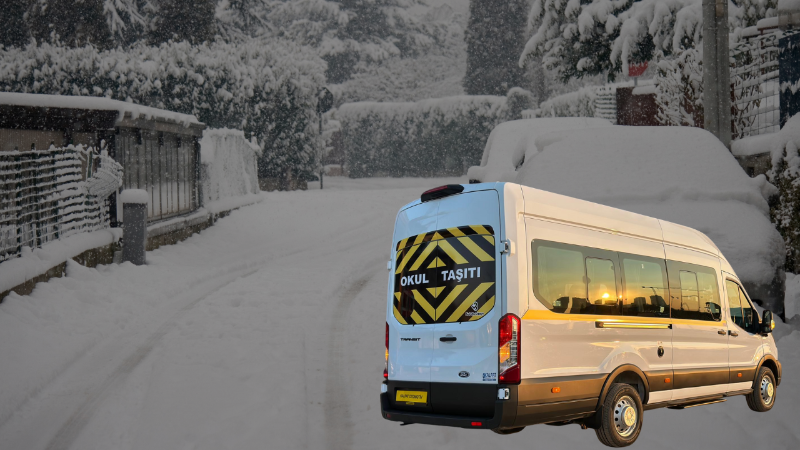 İzmit'te taşımalı eğitime 1 gün ara verildi
