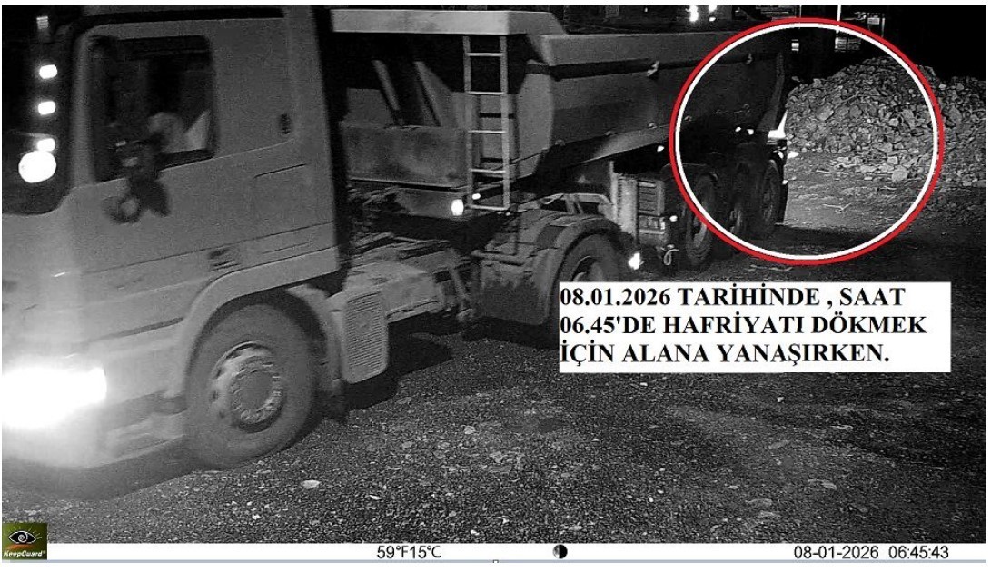 Kocaeli’de kaçak döküm yapan firmaya "foto-kapan" tespitiyle ceza