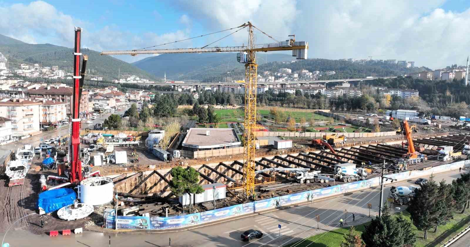 Körfezray Metro Projesi’nde 5’inci TBM kazı çalışmalarına başladı