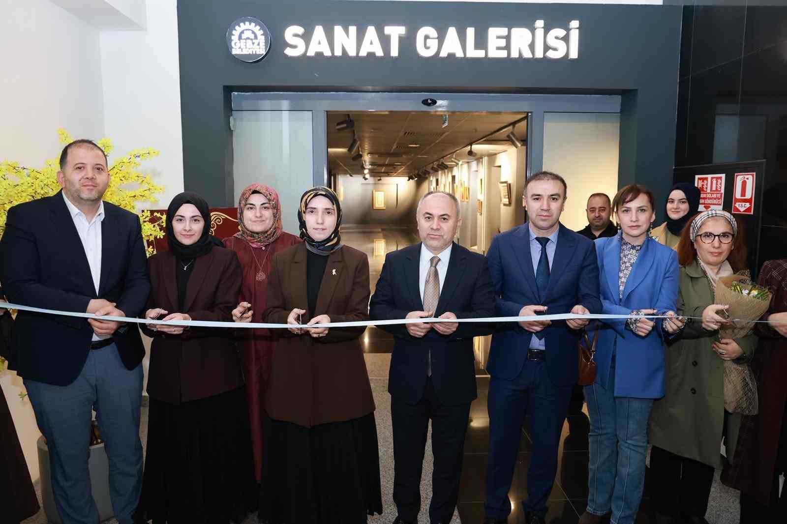 Gebze’de geleneksel sanatlar görücüye çıktı
