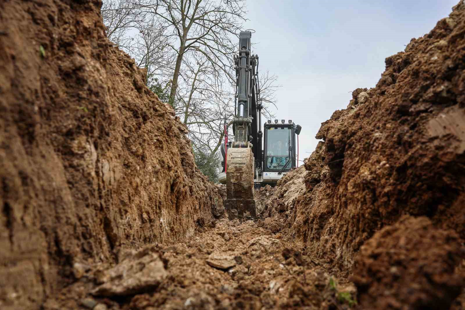 Söğütlü’ye 8 kilometrelik içme suyu altyapısı yenileme çalışması
