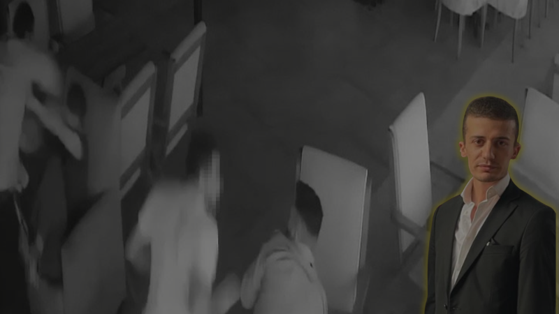 5 kişi birden böyle saldırmış