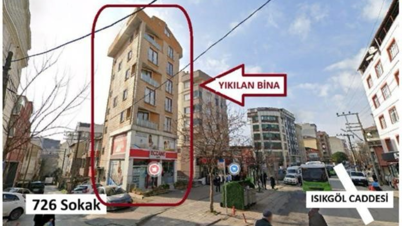 Gebze'de çöken bina için yeni rapor