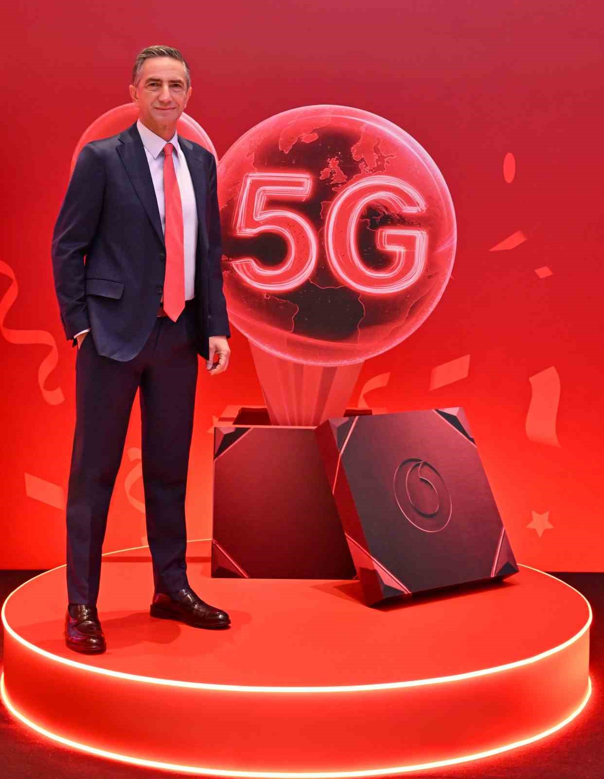 "Vodafone’un dünyada yaptığı en büyük 5G lansmanını Türkiye’de gerçekleştirdik"
