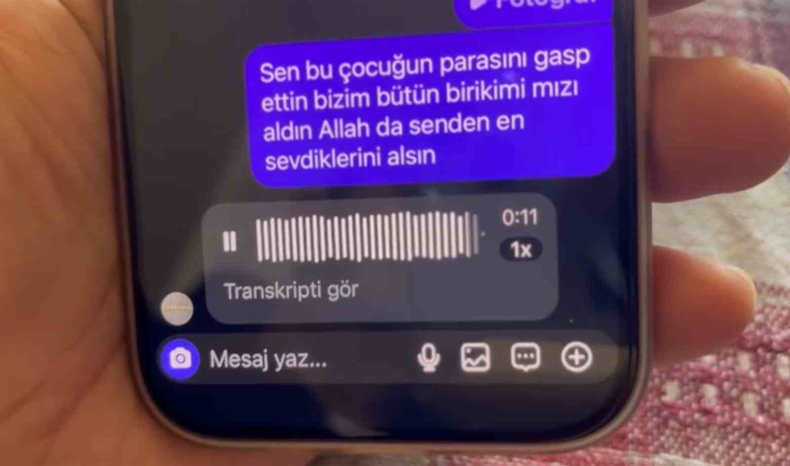 Kayıplara karışan galericiden mağdura teselli