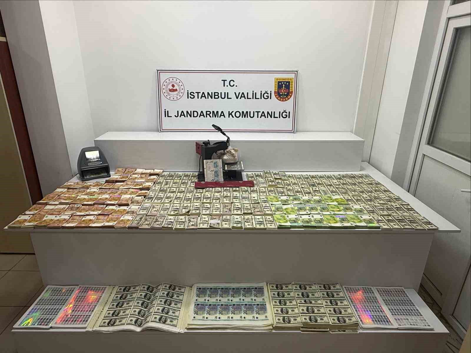 Esenler’de sahte para operasyonu: Milyonlarca sahte döviz ele geçirildi
