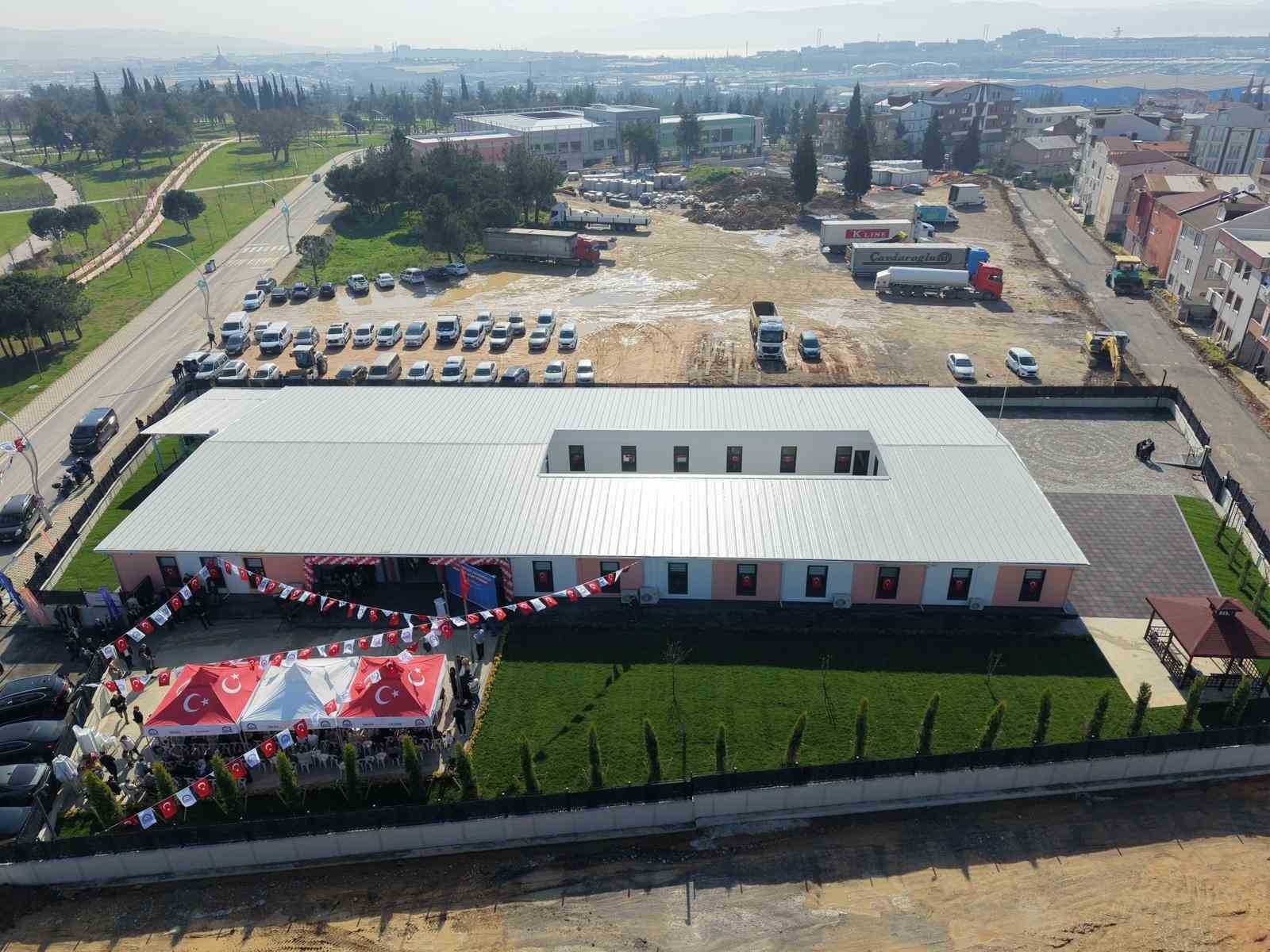 Gebze’de 30 milyon liralık yatırımla tamamlanan Sultanorhan Anaokulu açıldı
