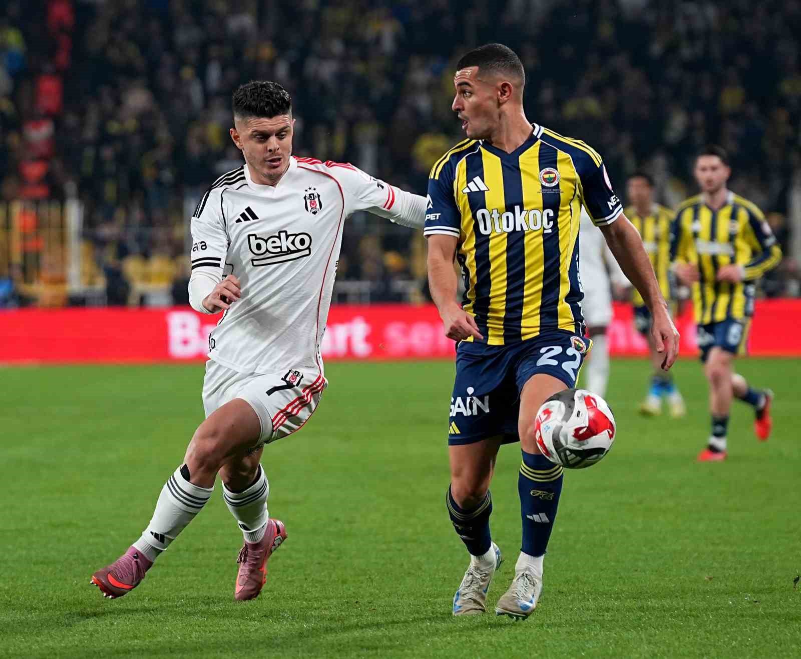 Fenerbahçe ile Beşiktaş derbisinde son 7 maçta beraberlik çıkmadı
