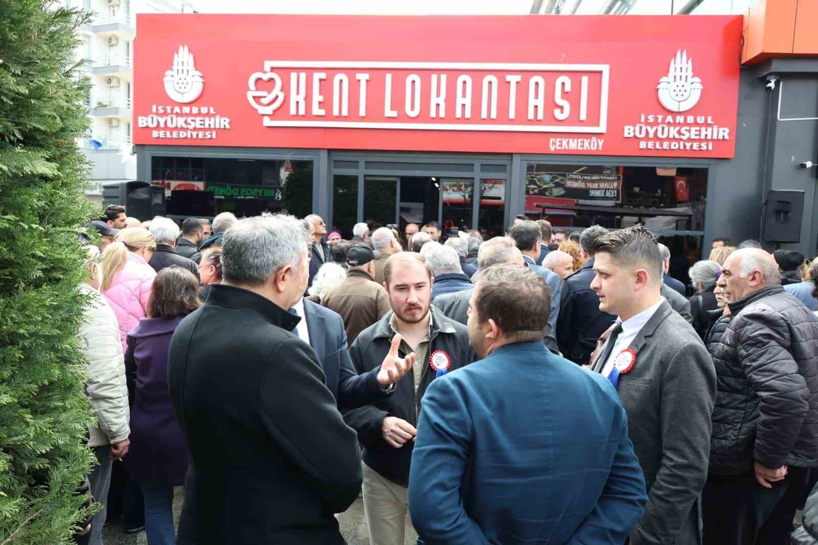 Çekmeköy Kent Lokantası hizmete başladı
