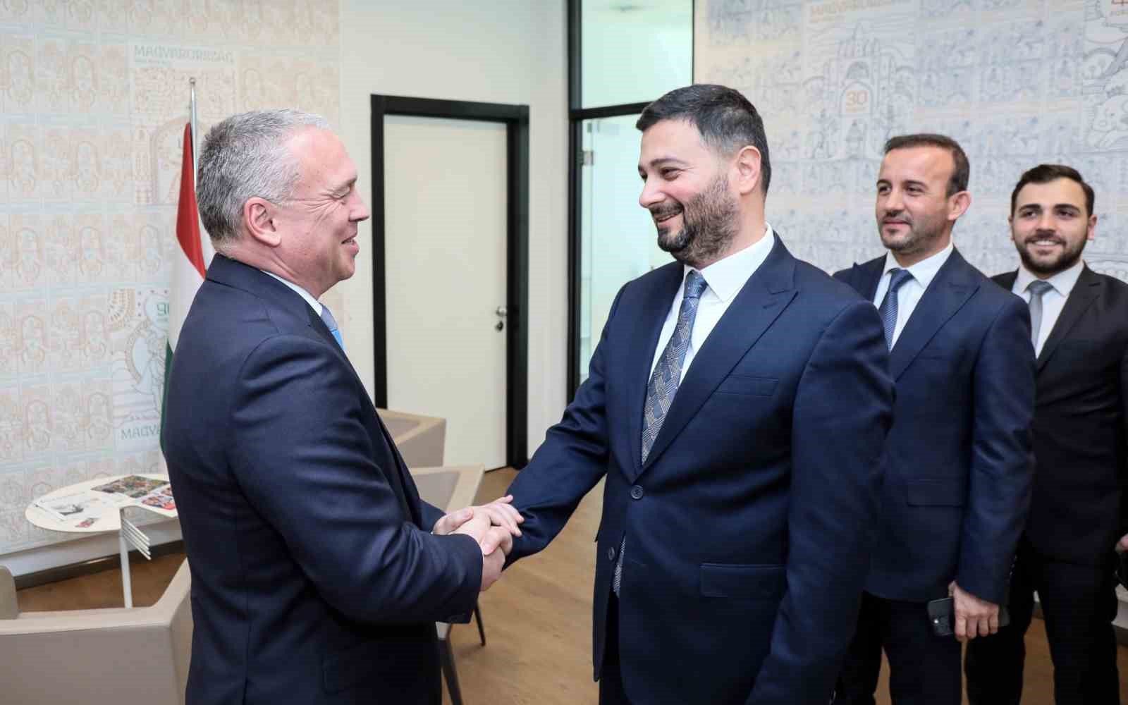 Başkan Öztekin’den, Laszlo Keller’a iade-i ziyaret