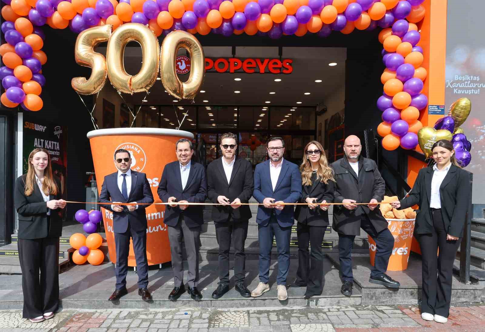 Popeyes Türkiye’de 500 restorana ulaştı

