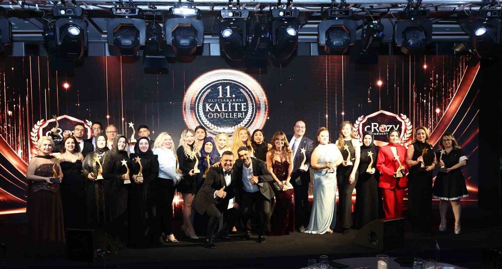 11. Uluslararası Altın Kalite Ödülleri sahiplerini buldu
