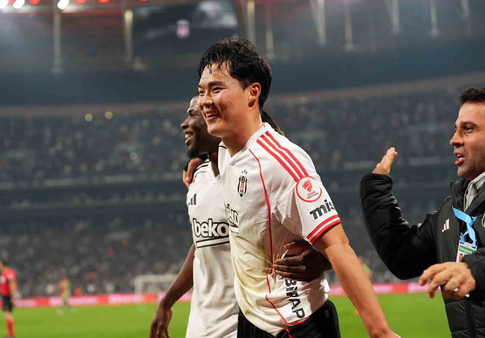 Hyeon-gyu Oh, Beşiktaş formasıyla 8. golünü attı
