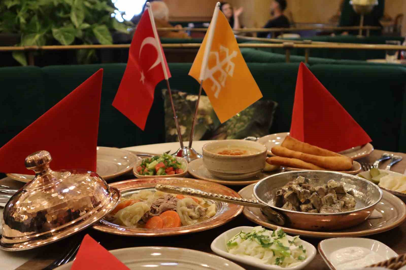 Turan Yemekleri Günü Türk dünyasının asırlık lezzetlerini aynı sofrada buluşturdu
