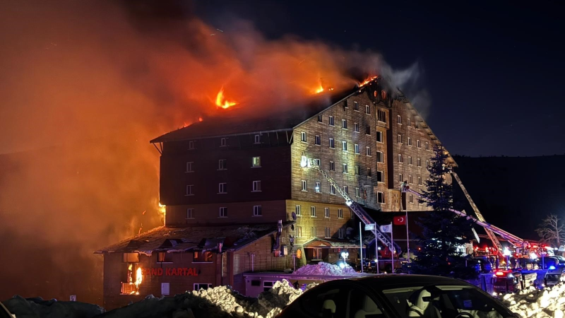 Grand Kartal Otel yangını davasında istinaf kararı onadı