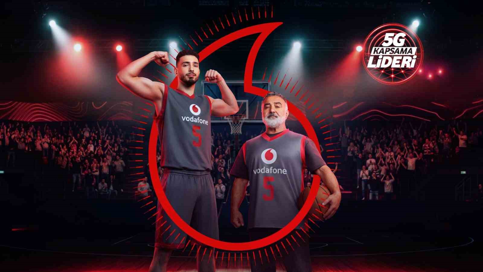 Vodafone’un 5G kapsama reklamında milli basketbolcu Alperen Şengün oynadı
