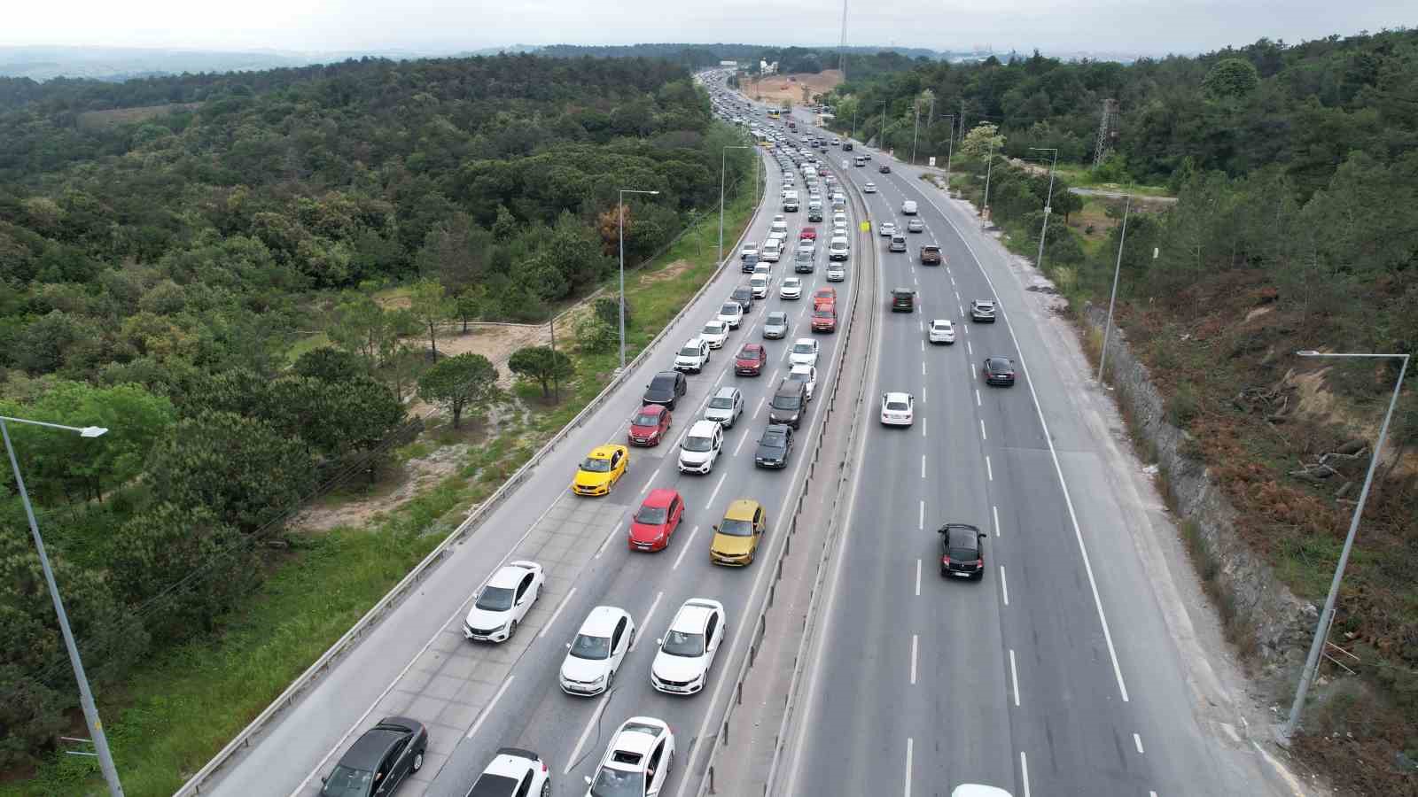 Kurban Bayramı’nda İstanbul boş kaldı, trafik sadece Arnavutköy’de vardı