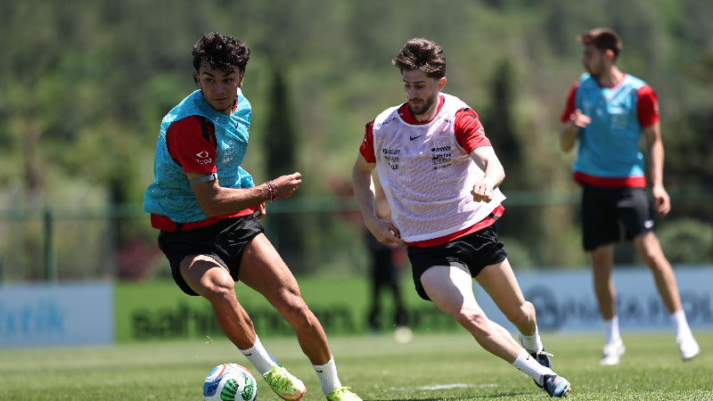 A Milli Futbol Takımı, Kuzey Makedonya hazırlıklarını sürdürüyor