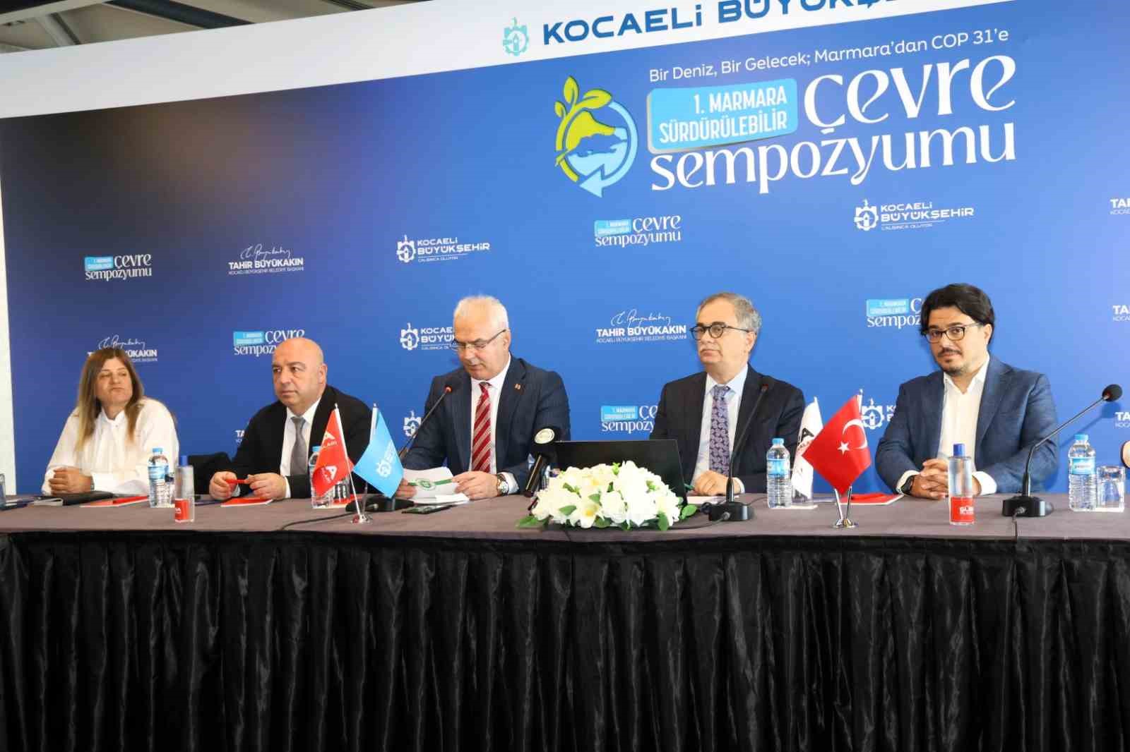 1. Marmara Sürdürülebilir Çevre Sempozyumu Kocaeli’de düzenlenecek