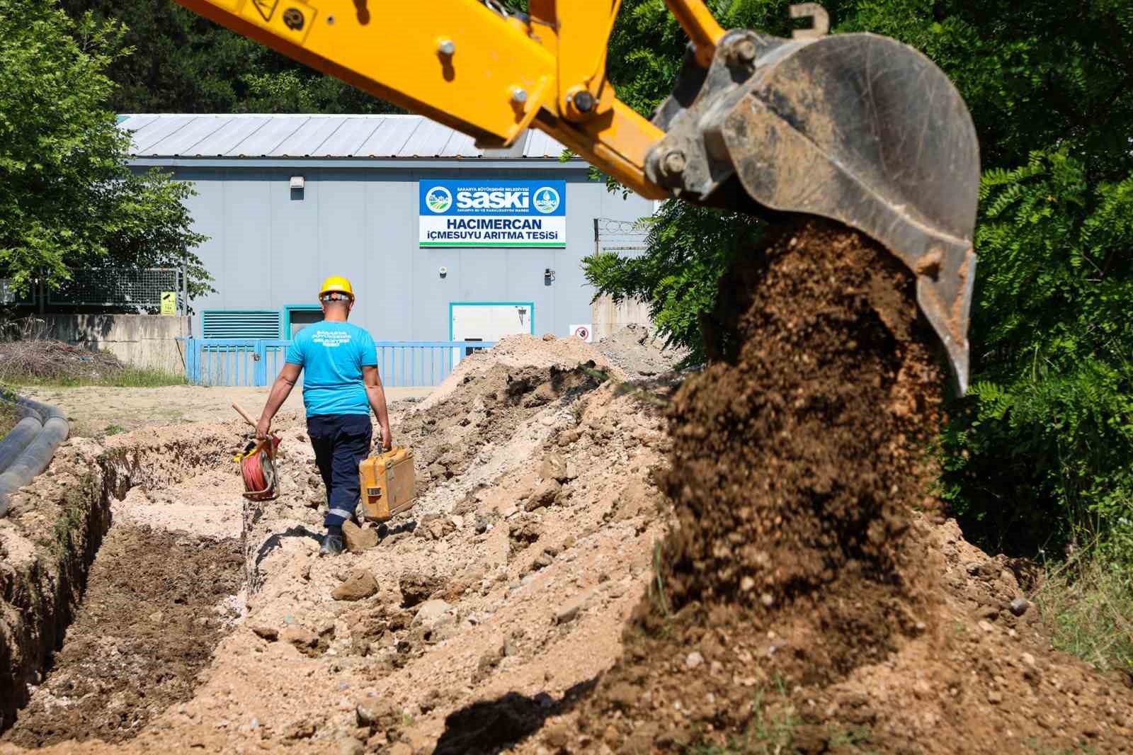 Sapanca’nın 5 mahallesinin içme suyu altyapısı yeniden şekilleniyor
