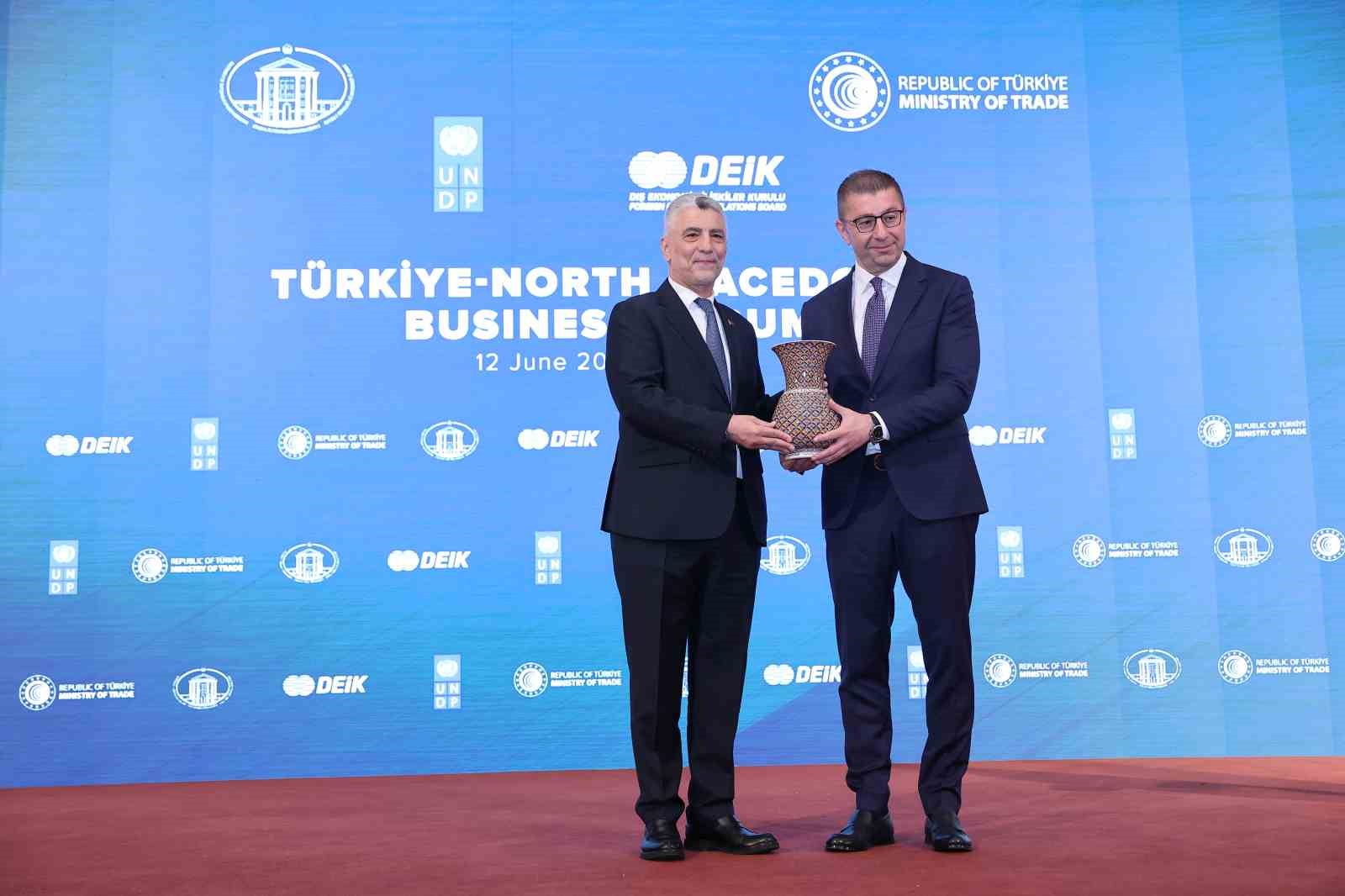 Türkiye-Kuzey Makedonya İş Forumu düzenlendi