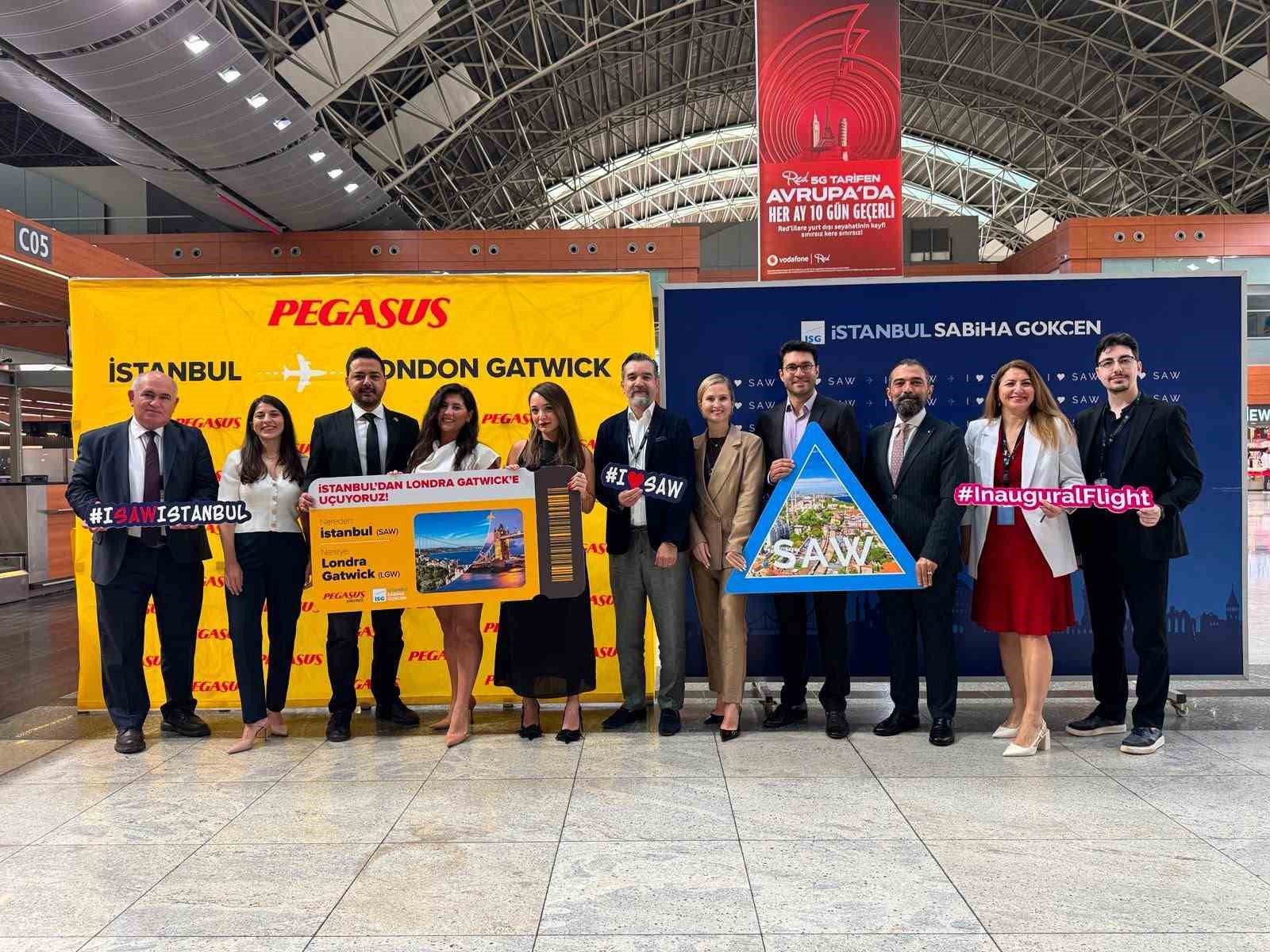 Sabiha Gökçen’in Londra ağı Gatwick ile genişliyor
