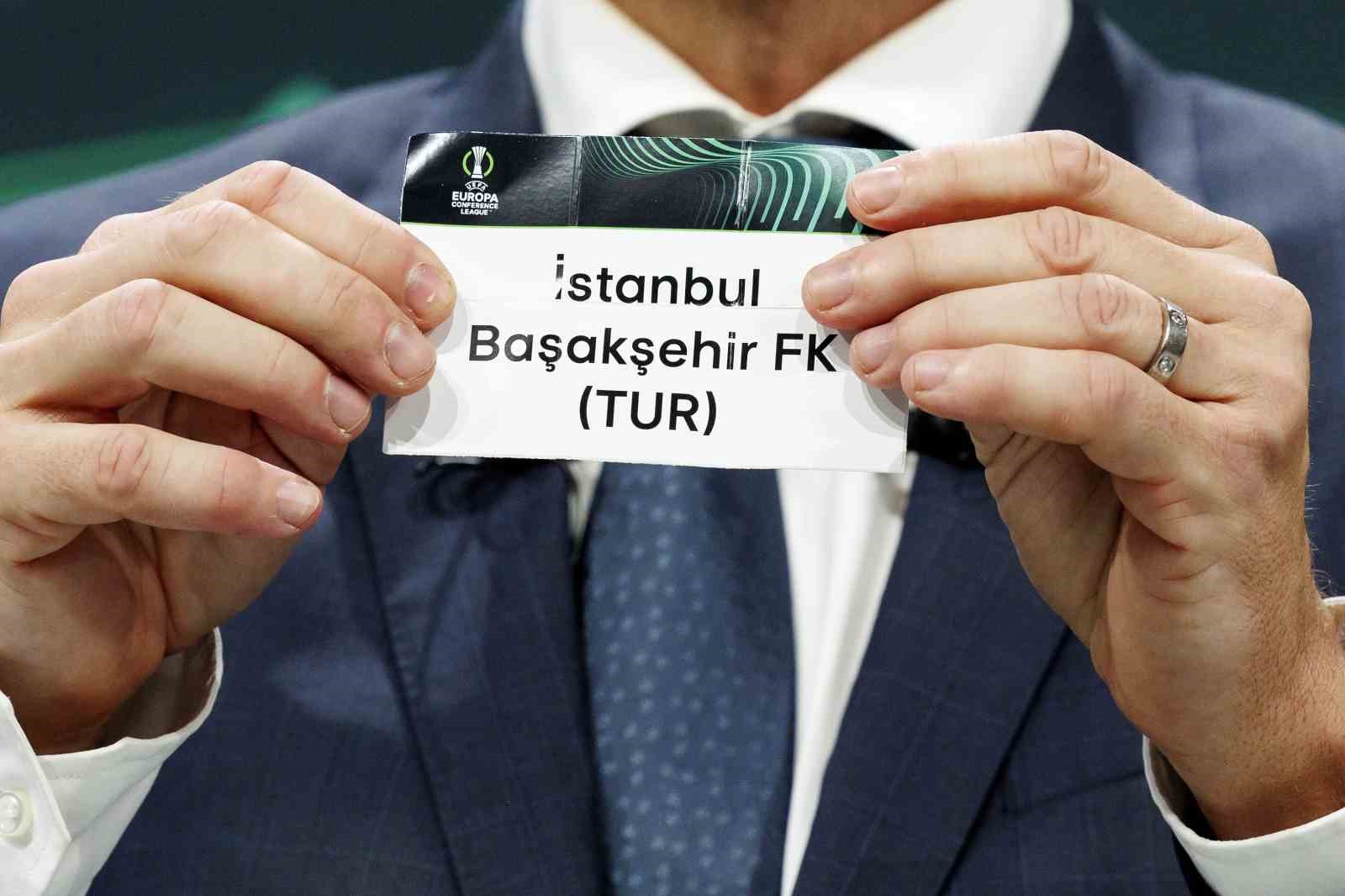 Başakşehir’in rakibi belli oldu