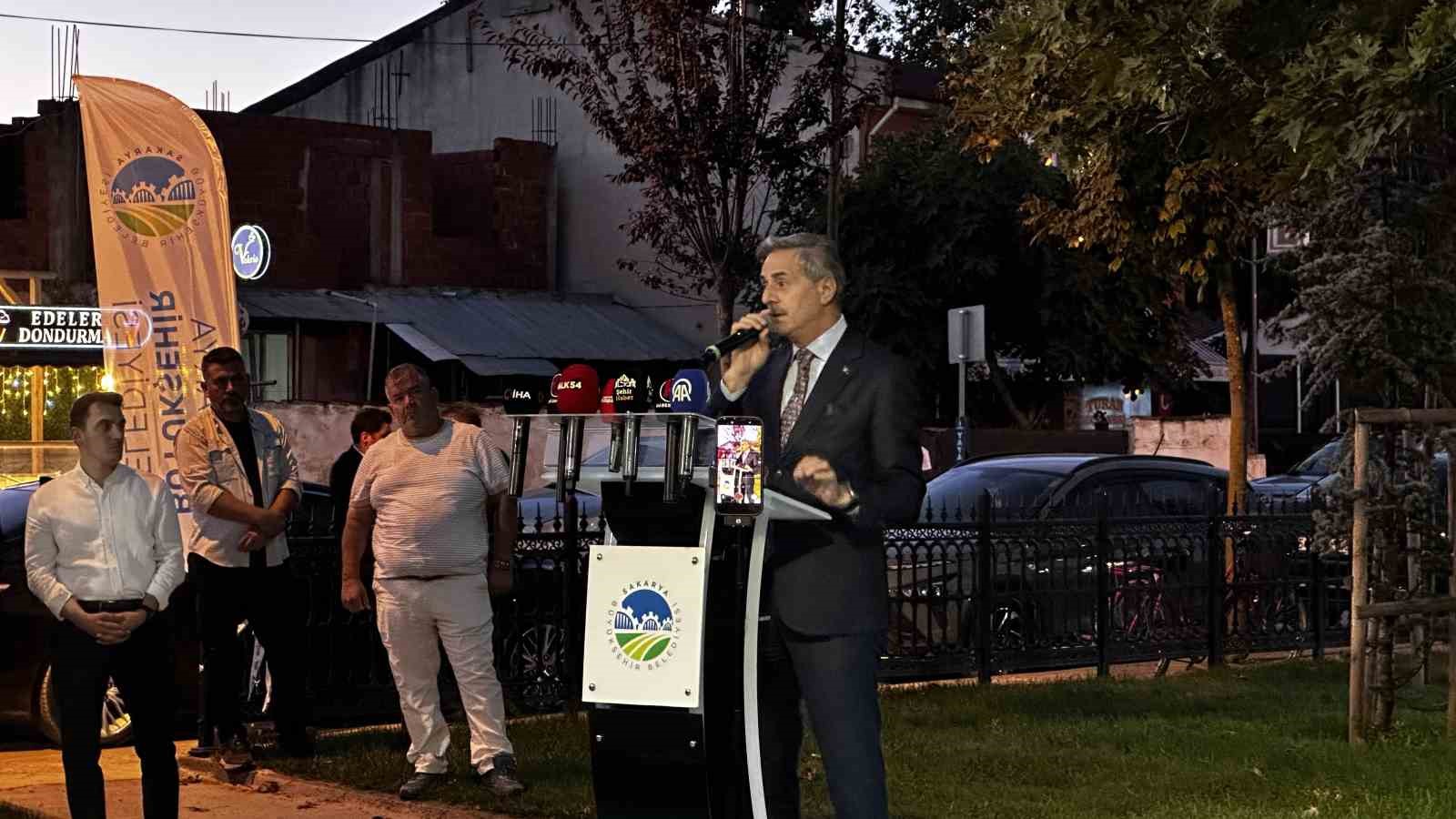 Sakarya Büyükşehir Belediye Başkanı Alemdar: "Yatırımlarımız 120 milyar lirayı aştı"
