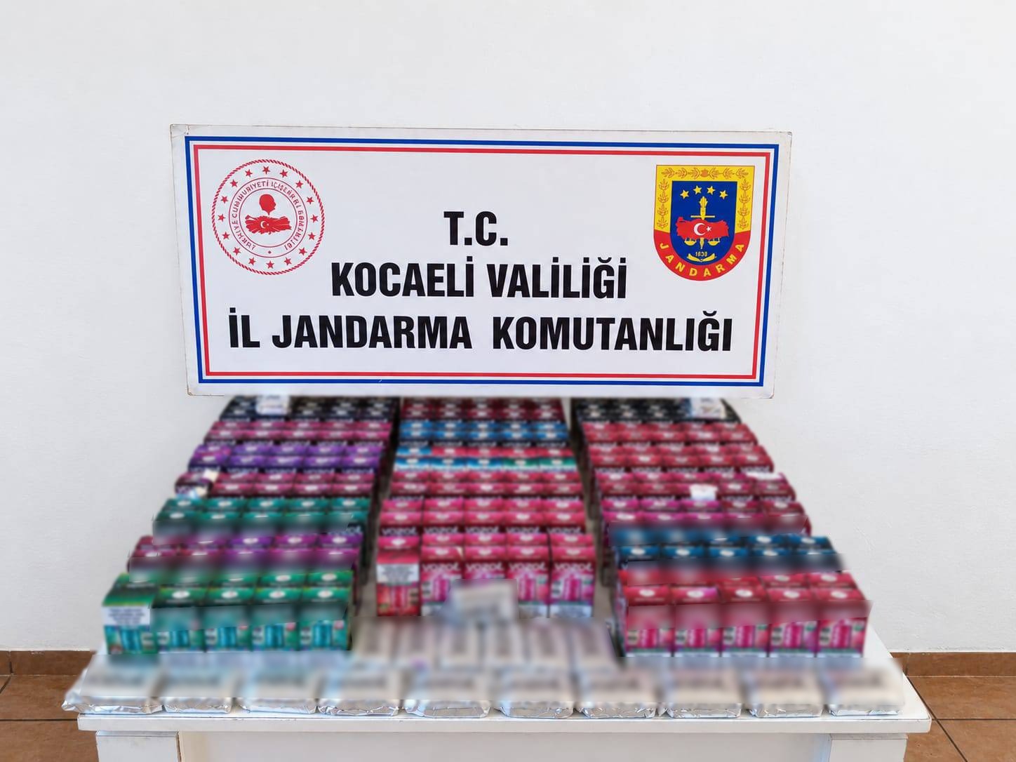Kocaeli’de 5,4 milyon liralık kaçakçılık operasyonu