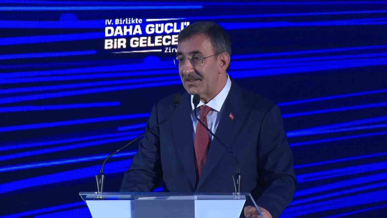 Cumhurbaşkanı Yardımcısı Yılmaz: "Kişi başına geliri 25 bin dolara taşımayı amaçlıyoruz"