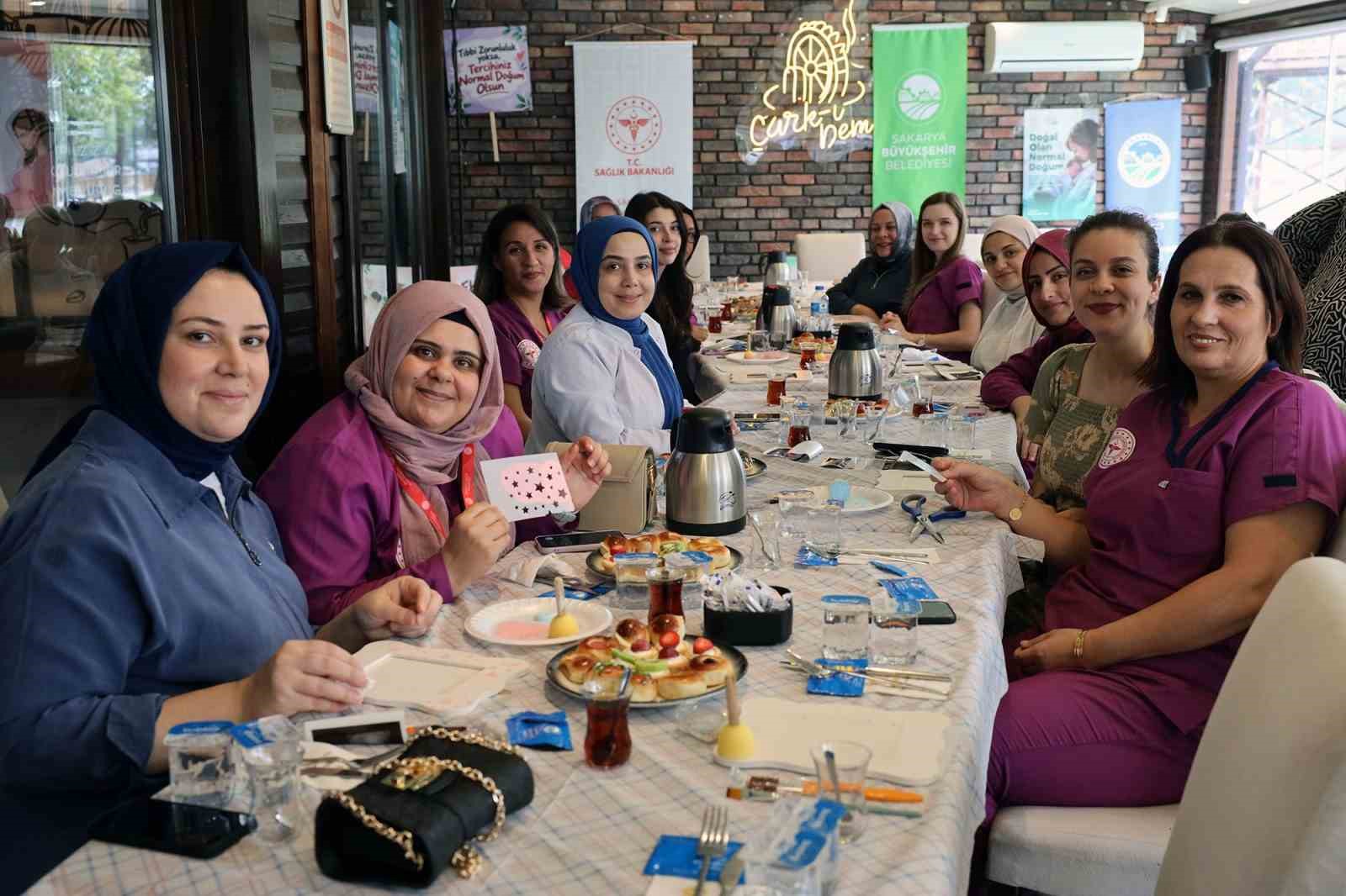16 ilçeden anne adayları, Normal Doğum Haftası’nda bir araya geldi
